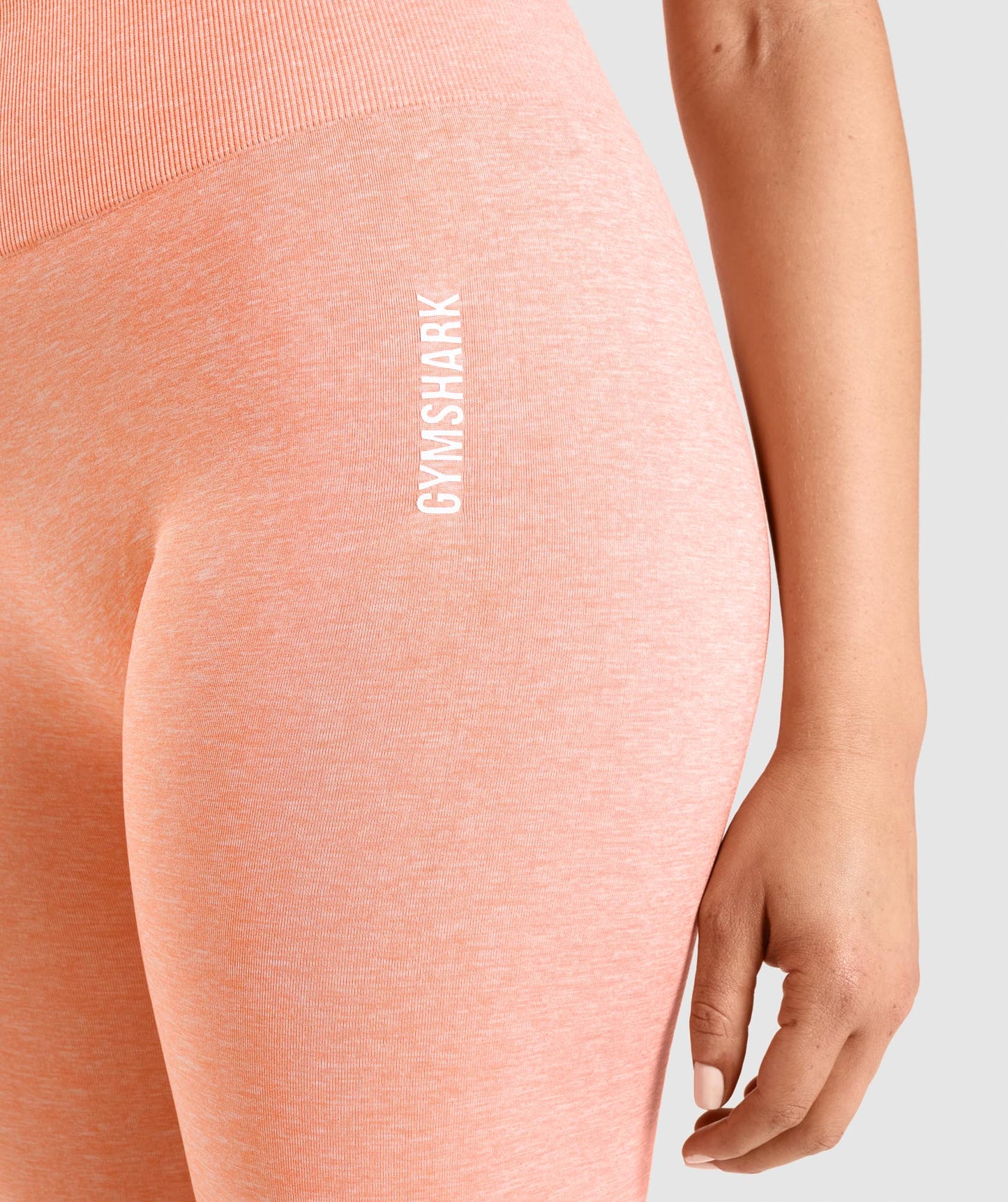 GYMSHARK ADAPT MARL SEAMLESS sieviešu sporta legingi rozā