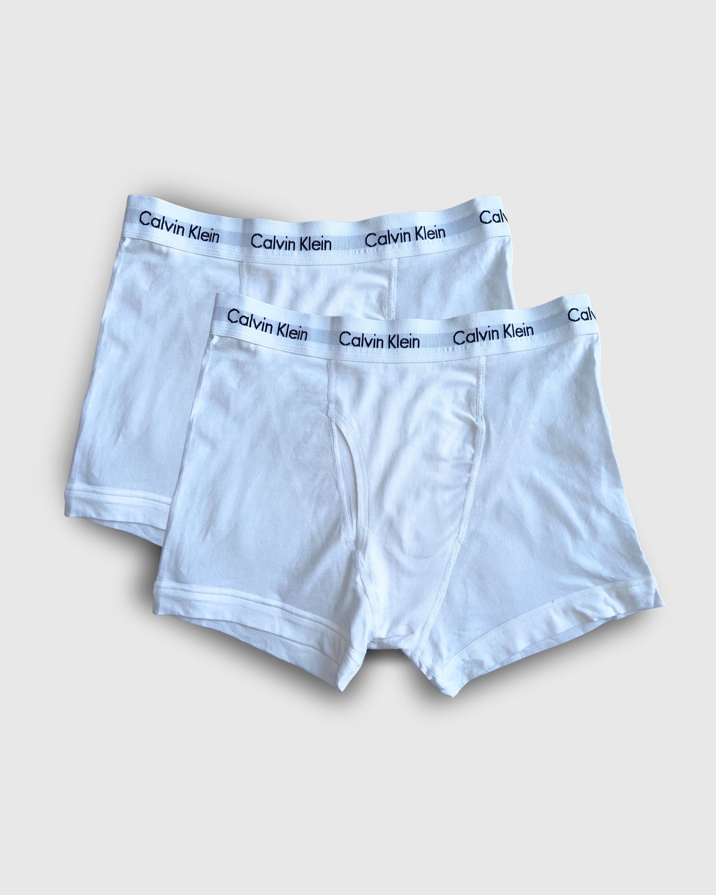 CALVIN KLEIN Cotton Stretch Classic fit vīriešu apakšveļa balta - 2 Pack