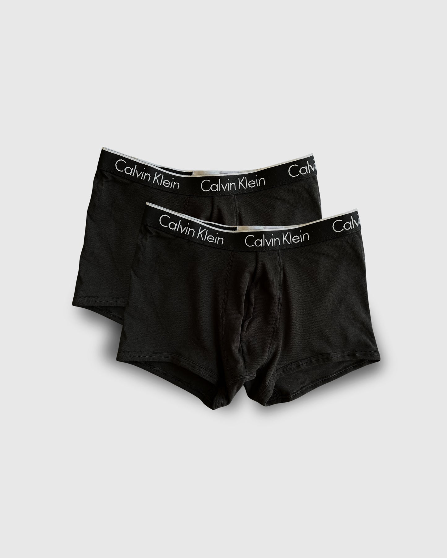 CALVIN KLEIN Cotton Stretch Trunk vīriešu apakšveļa melna - 2 Pack