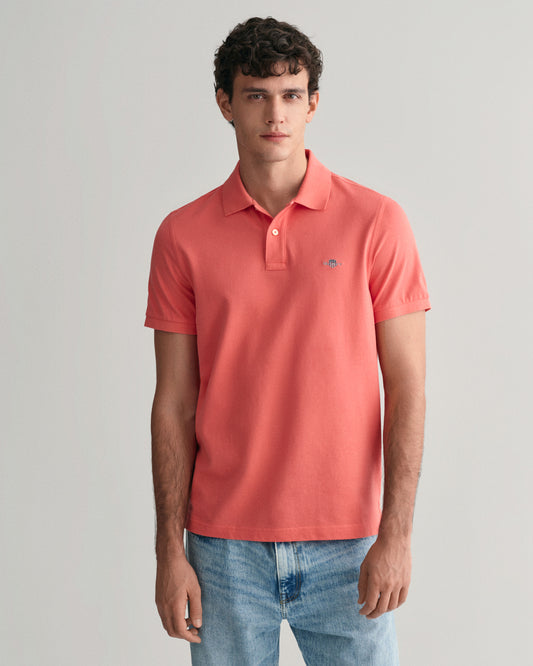 GANT vīriešu polo krekls sunset pink